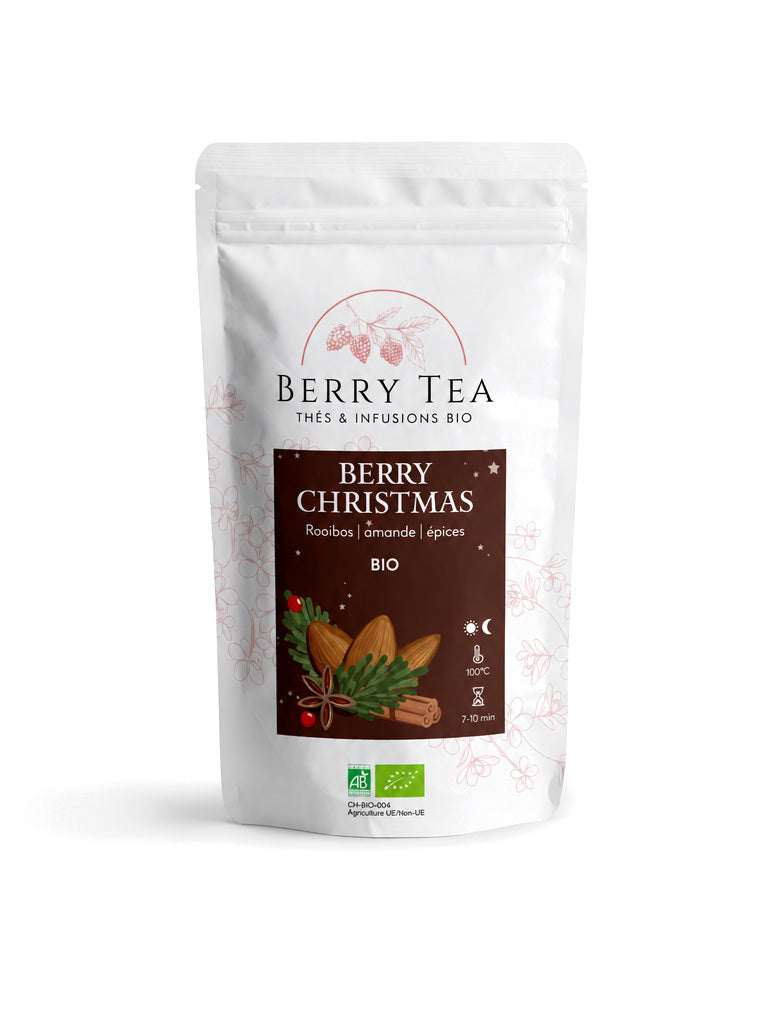 Sachet de rooibos de Noël Berry Christmas amande et épices