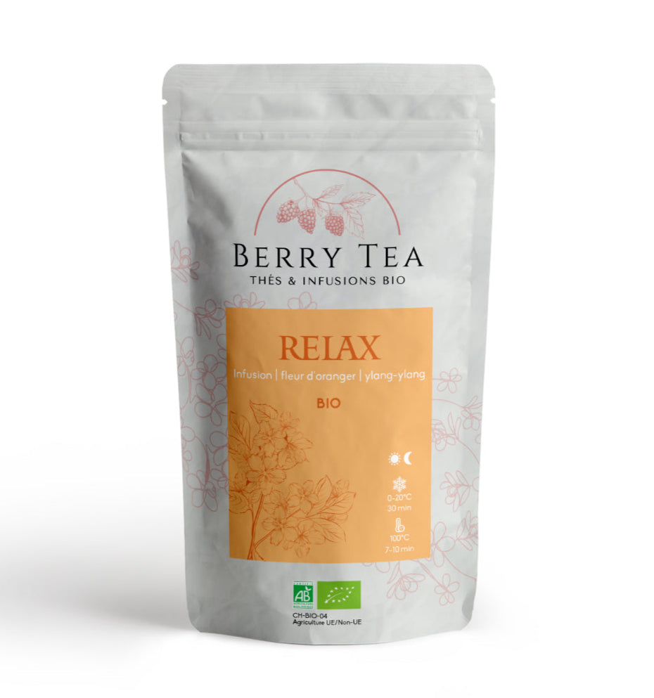 Relax - Infusion fleur d'oranger et ylang-ylang