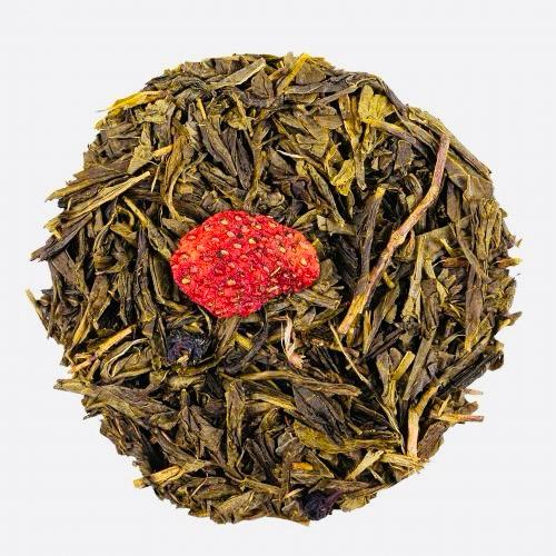 Morning routine - Thé vert fraise et piment