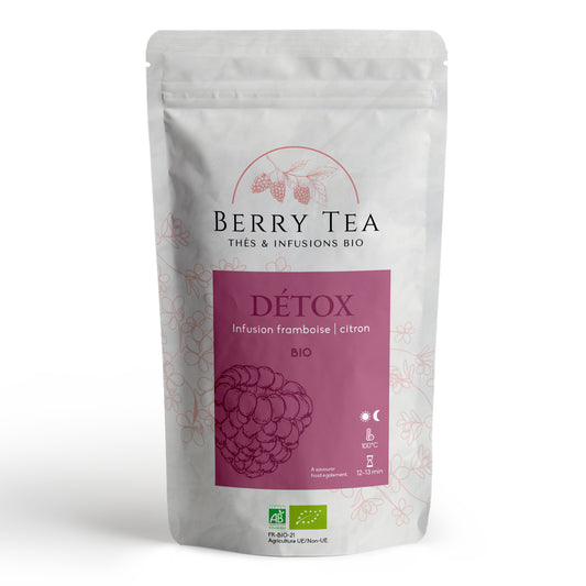 Détox - Infusion framboise et citron