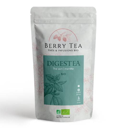 Digestea - Thé vert menthe poivrée