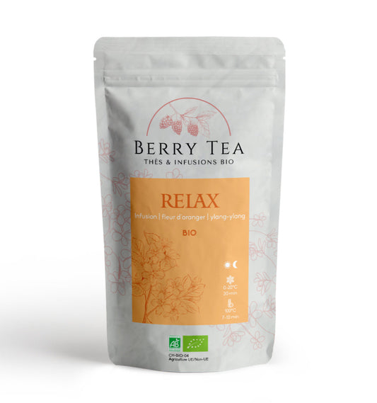 Relax - Infusion fleur d'oranger et ylang-ylang