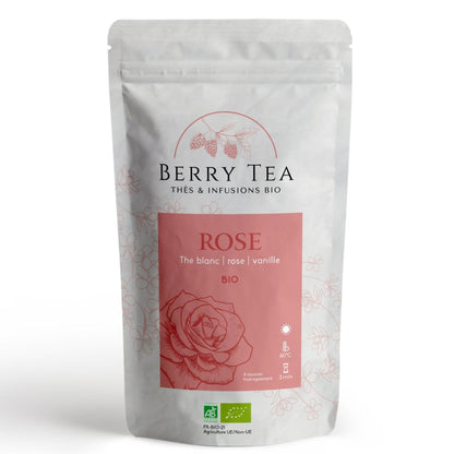 Rose – Weißer Tee mit Rose und Vanille