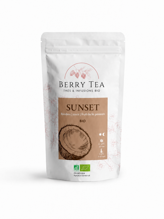 Sunset - Kokosnuss- und Passionsfrucht-Rooibos