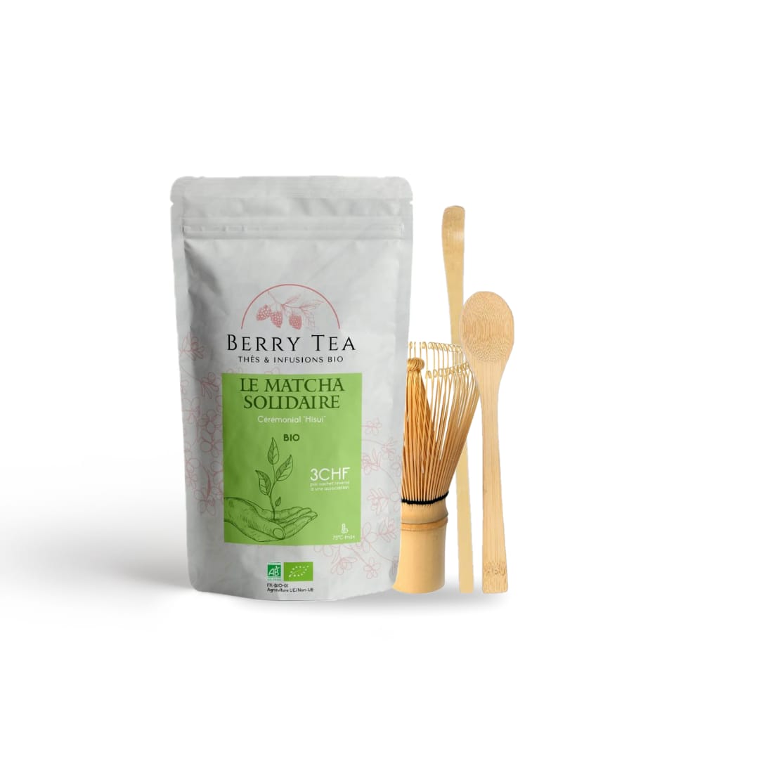 Die Matcha-Packung