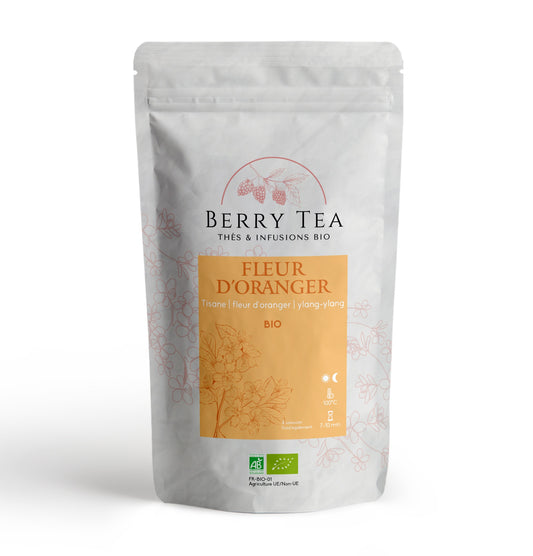 Tisane fleur d'oranger et ylang-ylang