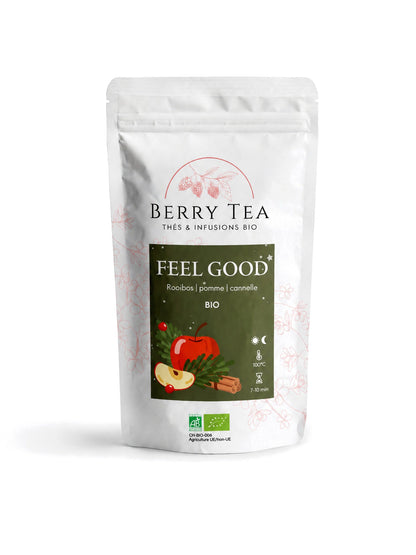 Sachet de rooibos Feel Good pomme et cannelle Berry Tea