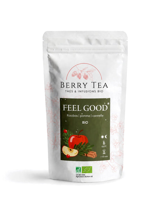 Sachet de rooibos Feel Good pomme et cannelle Berry Tea