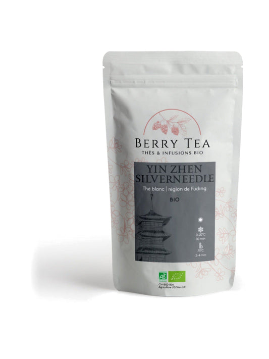 Thé blanc Yin Zhen Silver Needle Berry Tea